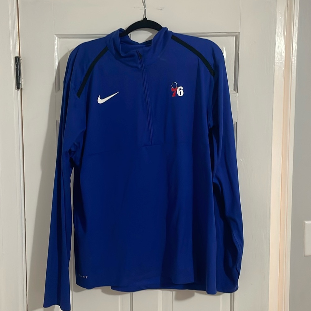 Philadelphia 76ers Peeformance Half Zip Top